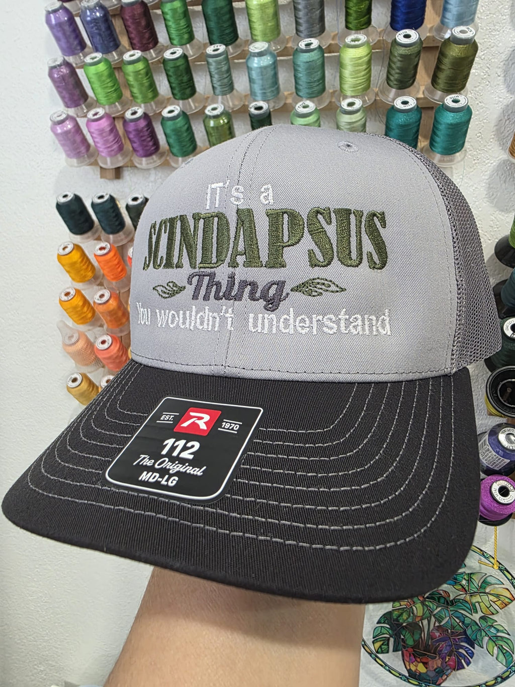 Richardson - Snapback Trucker Cap - 112 - Its a Scindapsus "thing" you wouldnt understand