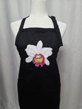 Gardener’s Apron – Embroidered Design - Orchid