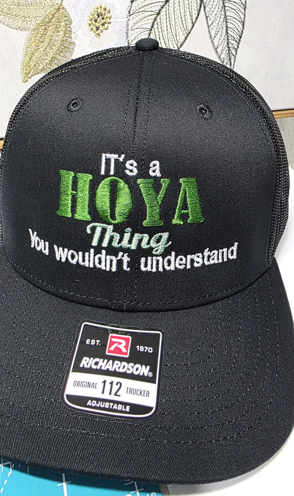 Richardson - Snapback Trucker Cap - 112 - Its a Hoya "thing" you wouldnt understand