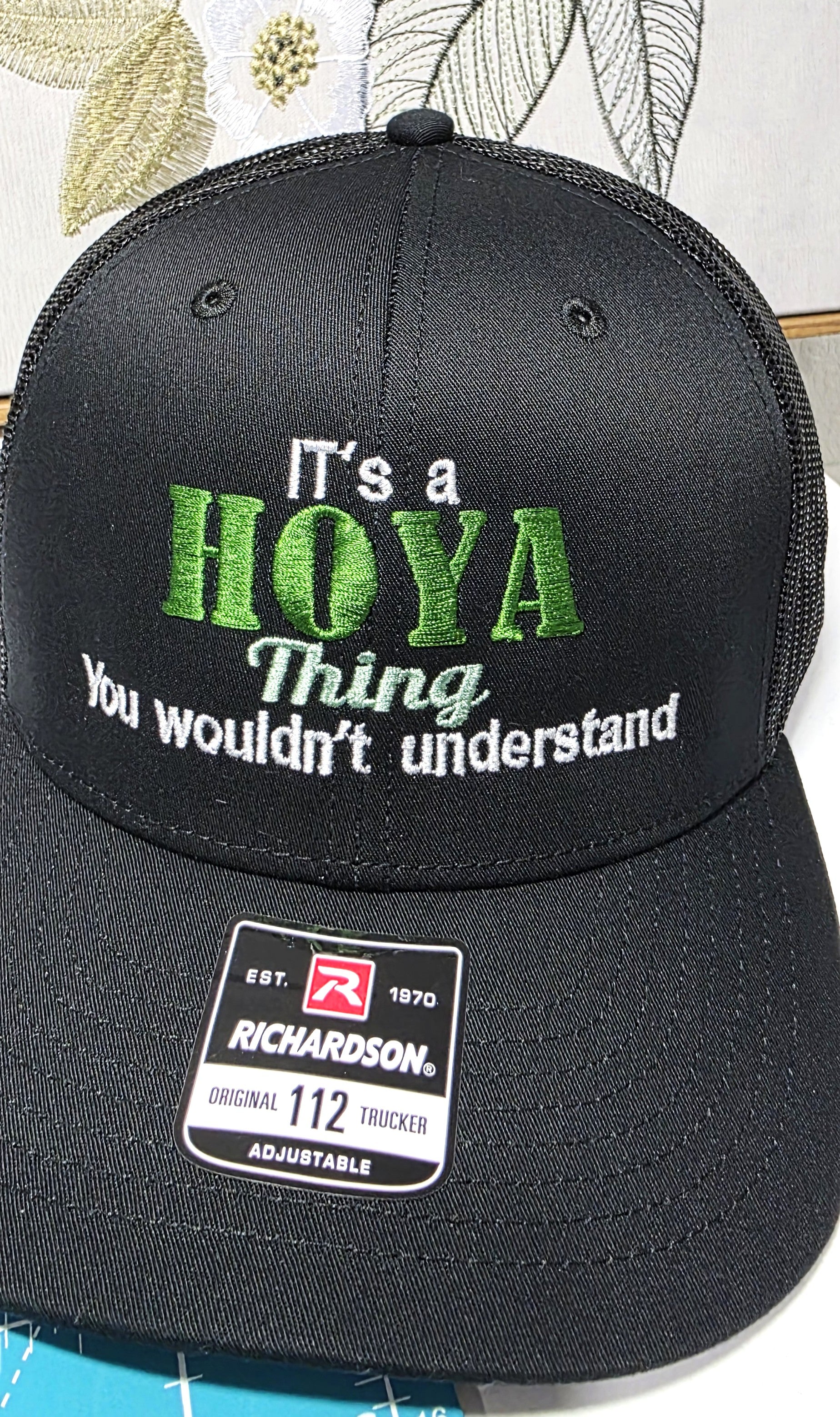Richardson - Snapback Trucker Cap - 112 - Its a Hoya "thing" you wouldnt understand
