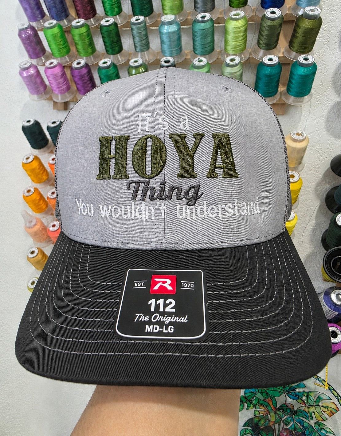 Richardson - Snapback Trucker Cap - 112 - Its a Hoya "thing" you wouldnt understand