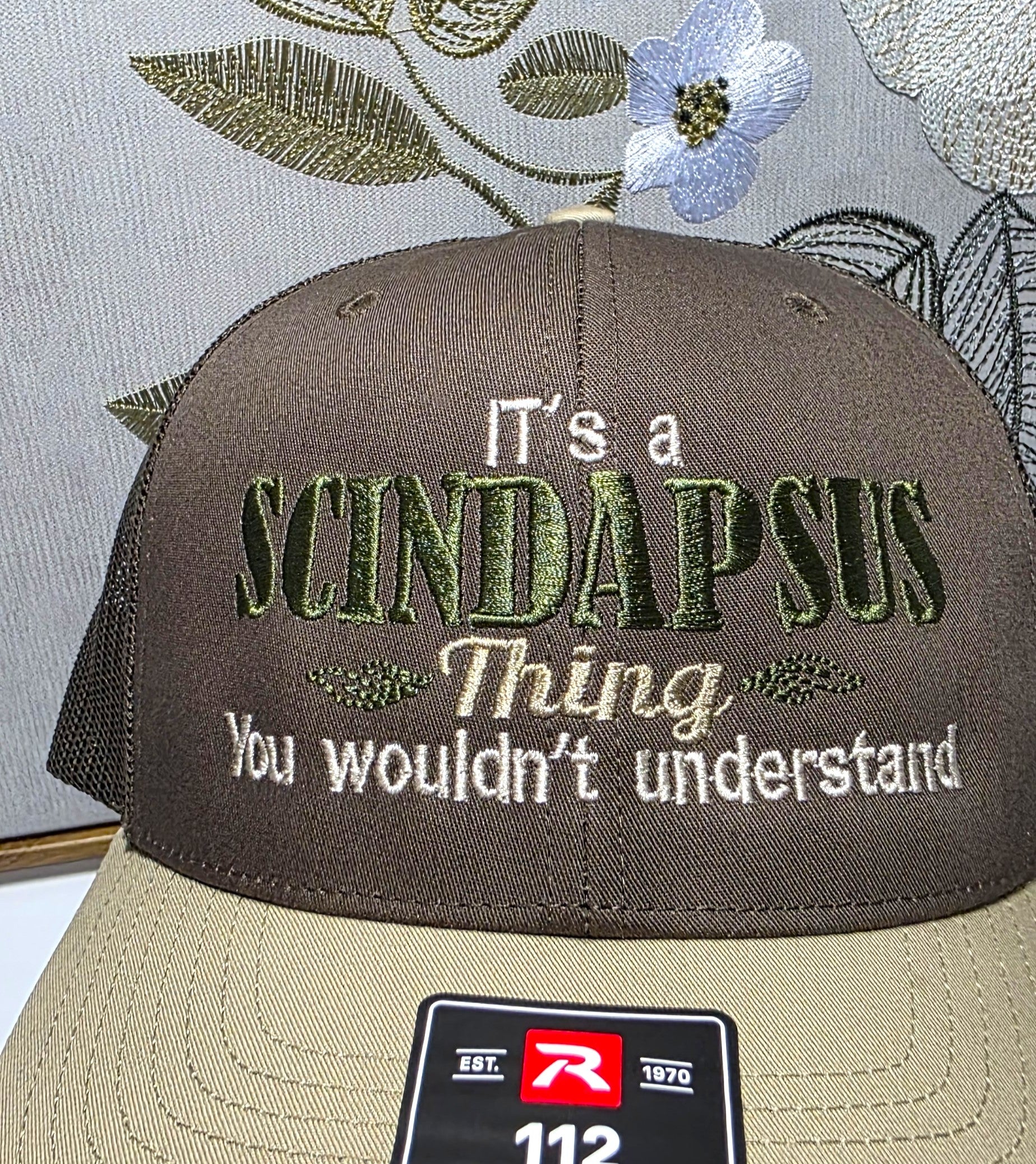 Richardson - Snapback Trucker Cap - 112 - Its a Scindapsus "thing" you wouldnt understand
