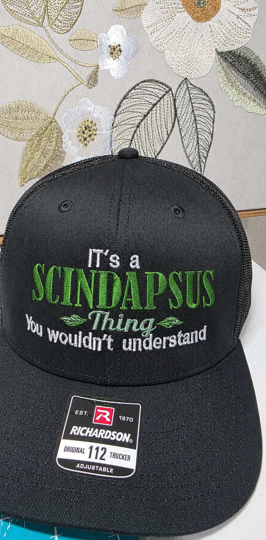 Richardson - Snapback Trucker Cap - 112 - Its a Scindapsus "thing" you wouldnt understand