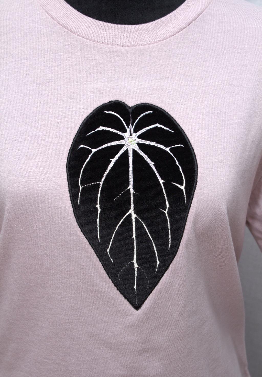 Anthurium "Carla" w/ Mix fabric applique