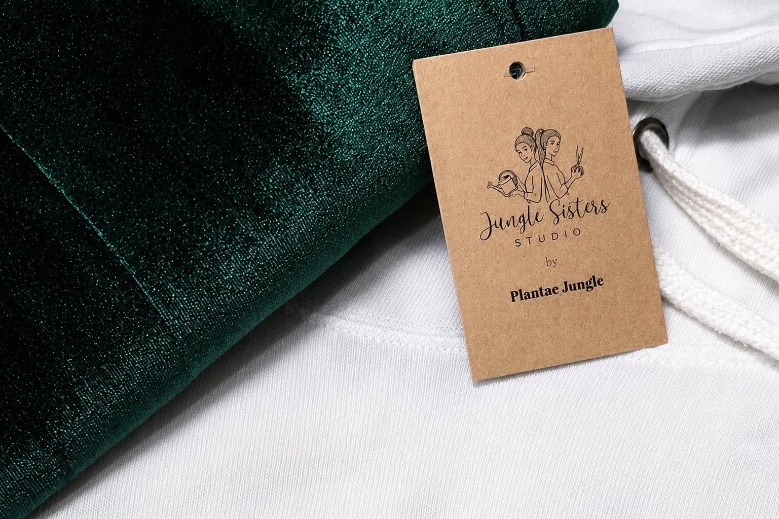 Green is my Personality w/ material applique