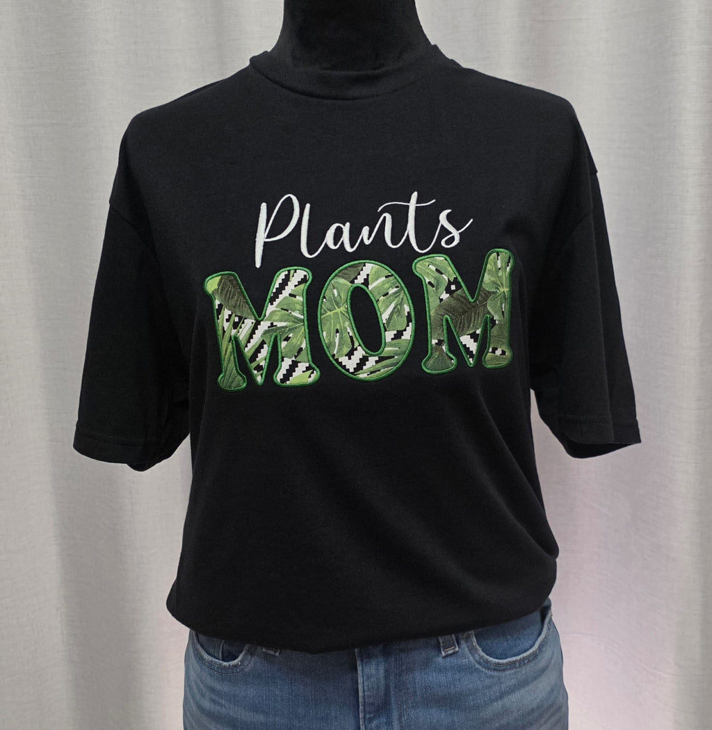 Plants Mom w/ Monstera Aplique