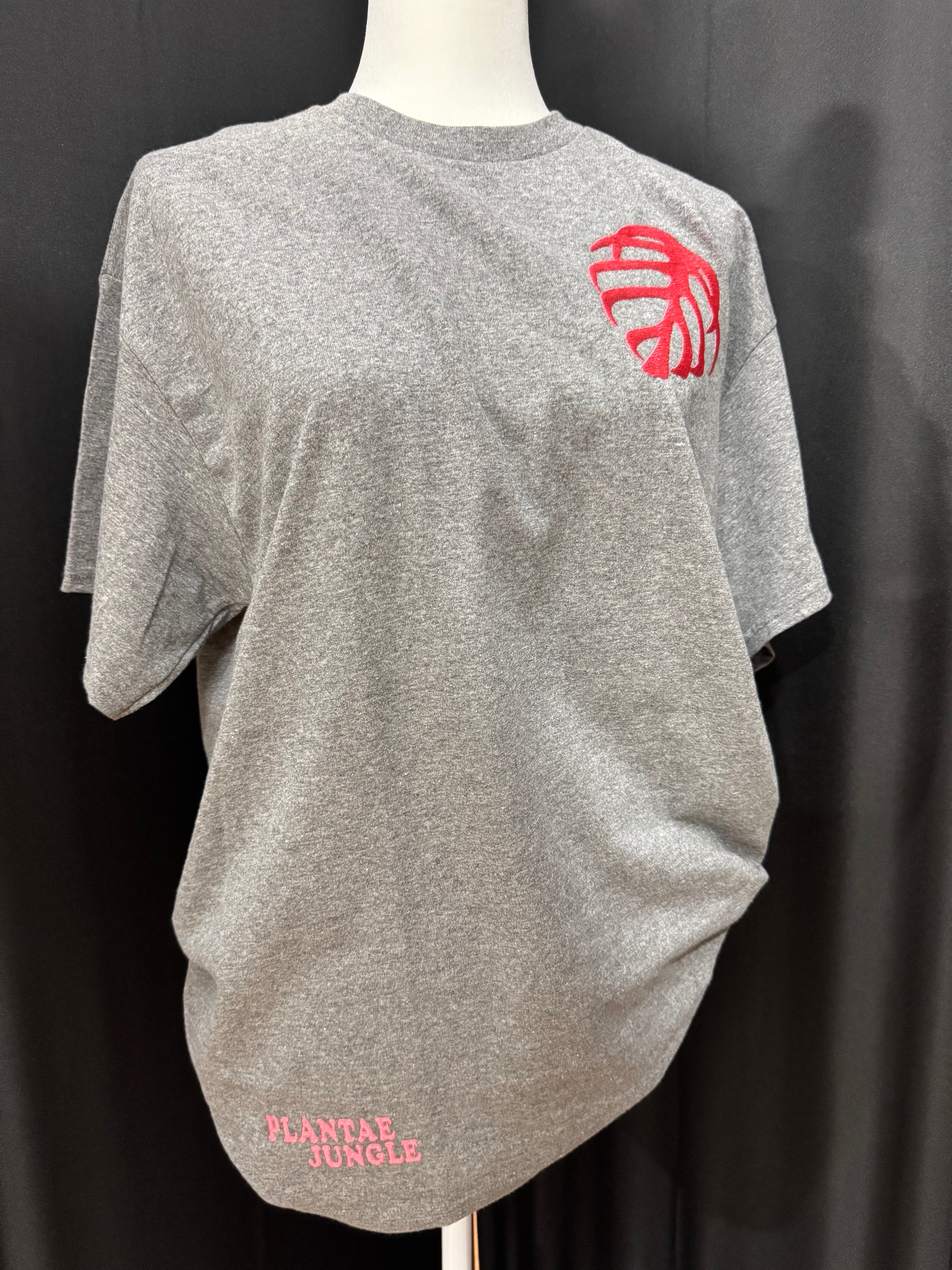 T-Shirt - Embroidered Monstera Sierrana (Hawaiian Form)