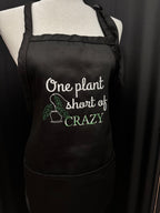Gardener’s Apron – Embroidered Design - Hola Clemensorium