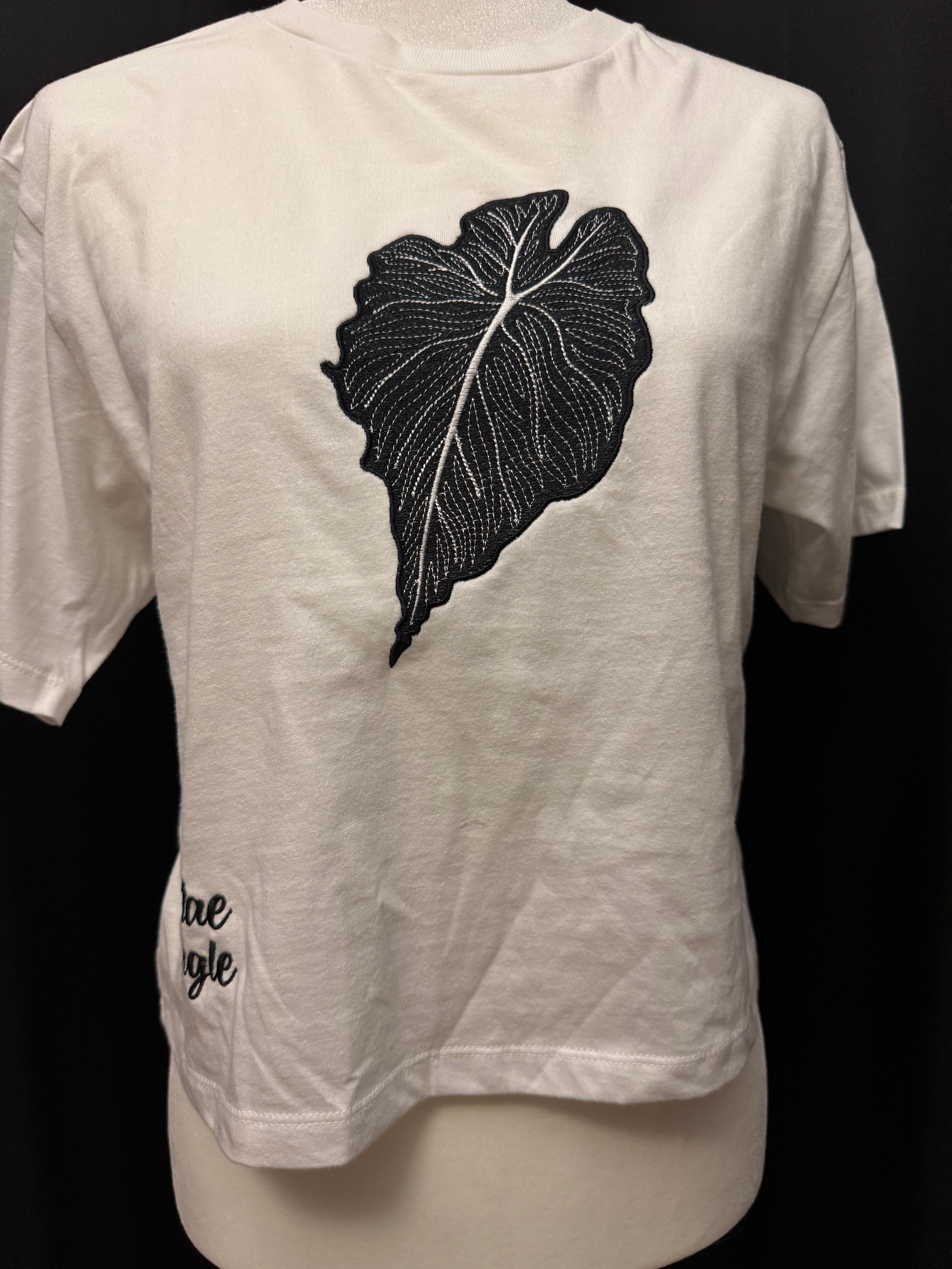 T-Shirt - Embroidered Alocasia venom Variegated