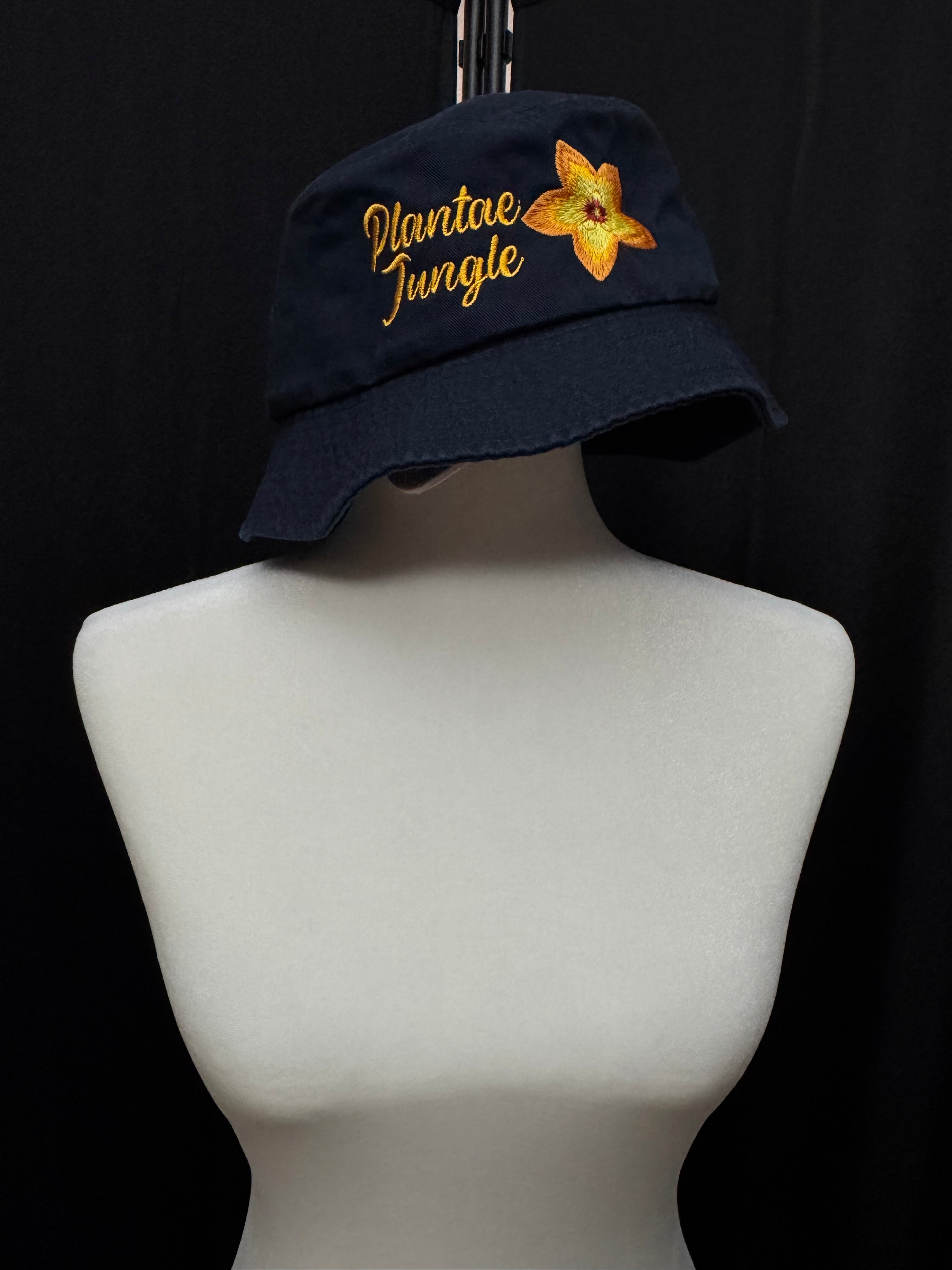 Bucket hat - Embroidered Hoya ruthie