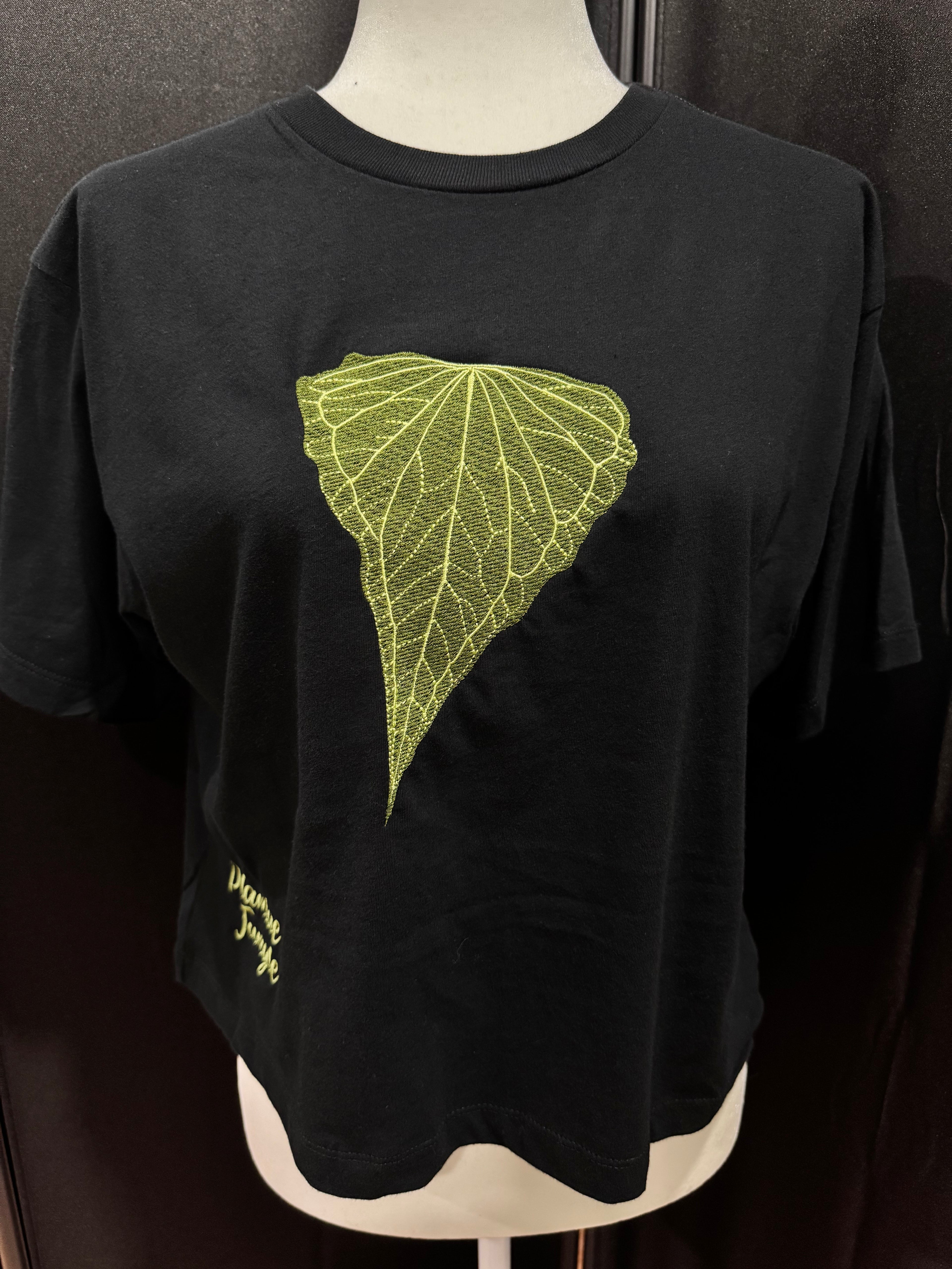 T-Shirt - Embroidered Anthurium "Delta Force"