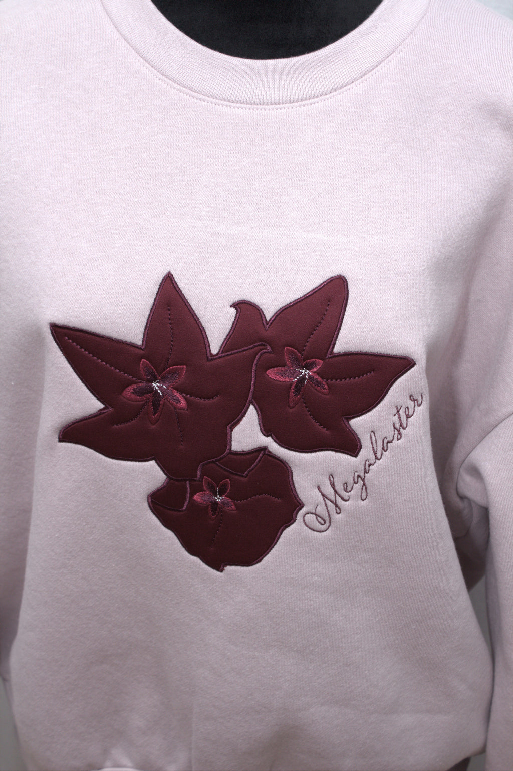 Hoya bloom - Megalaster w/ Mix materials applique
