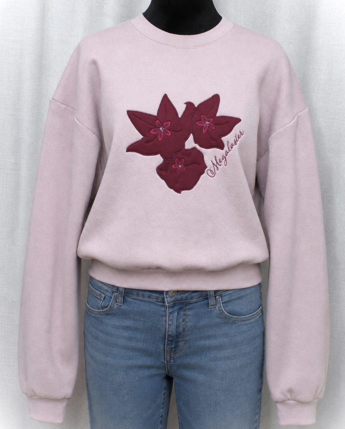 Hoya bloom - Megalaster w/ Mix materials applique