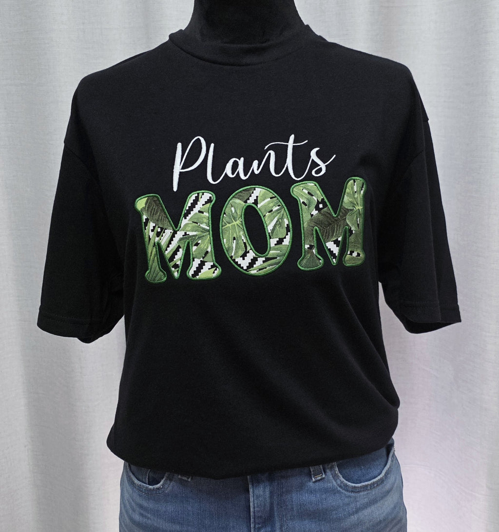 Plants Mom w/ Monstera Aplique