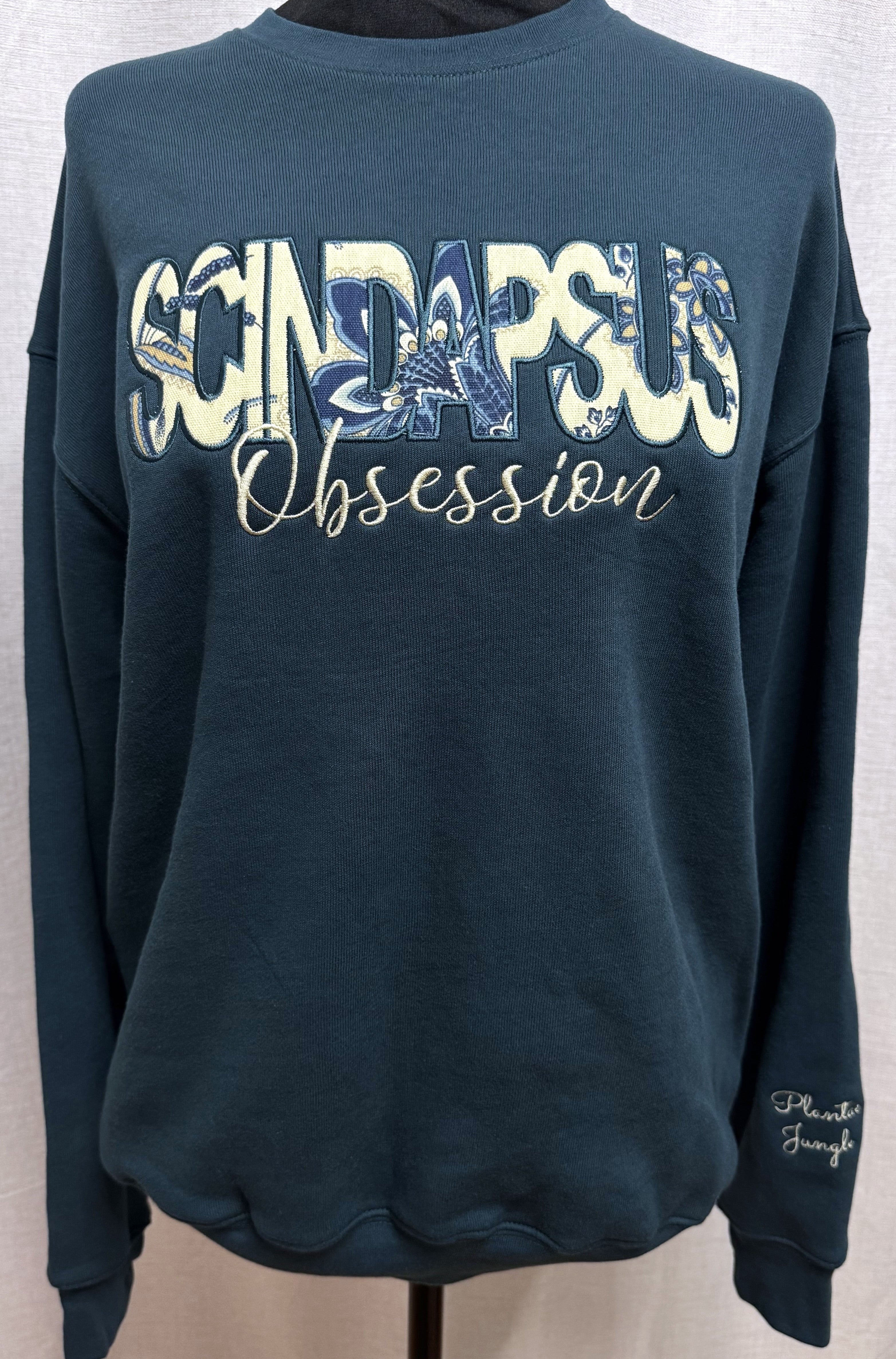 Scindapsus Obsession - mix material applique
